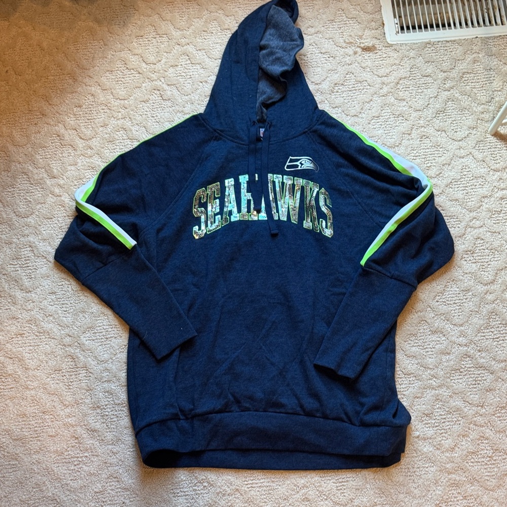 NFL Team Apparel Women's Navy Hoodie